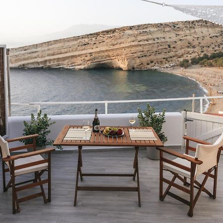 Nostos Cave Seaview Apartment Matala Buitenkant foto