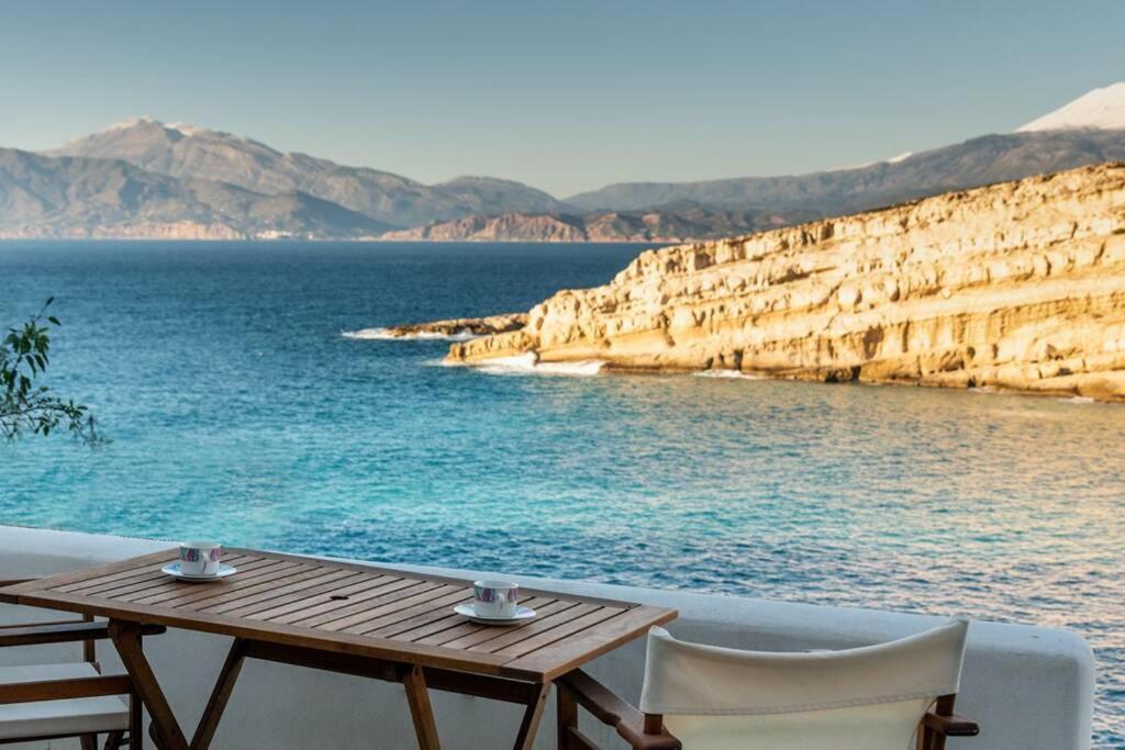 Nostos Cave Seaview Apartment Matala Buitenkant foto