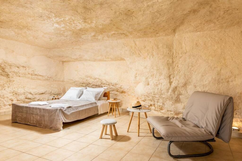 Nostos Cave Seaview Apartment Matala Buitenkant foto