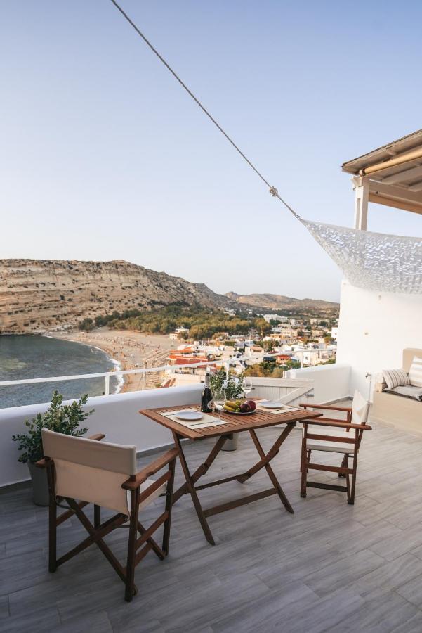 Nostos Cave Seaview Apartment Matala Buitenkant foto